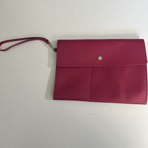 Steve Madden Clutch Tech Organizer Hot Pink Pre-owned